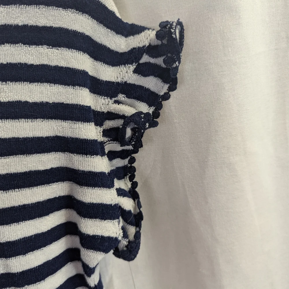 NWT Flapdoodles Size 10 Terrycloth Hooded Dress/Cover-up